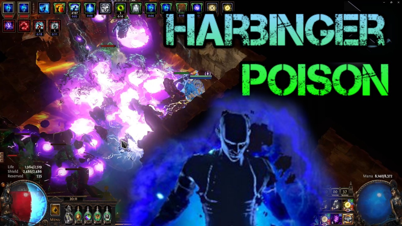 Archmage Poison Storm Burst Harbinger