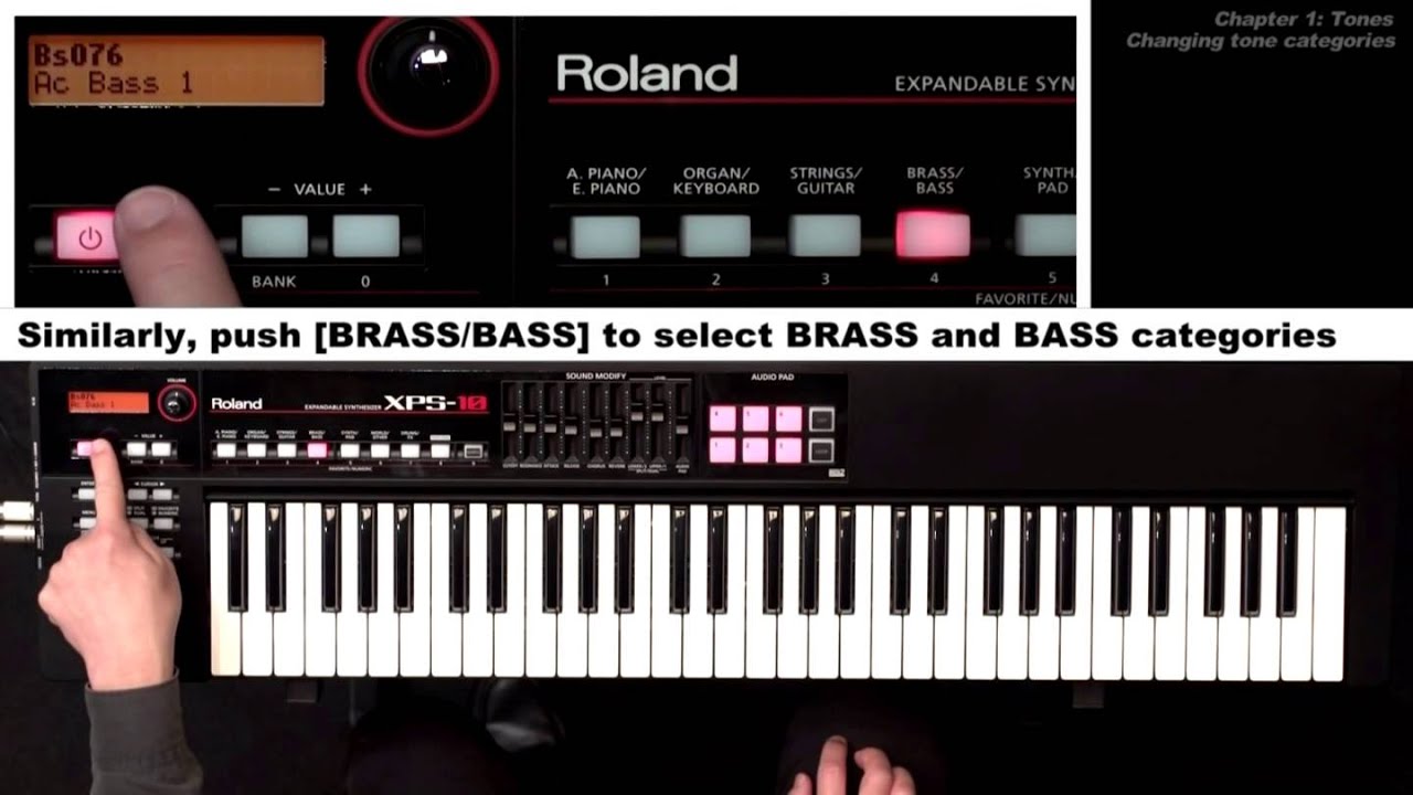 XPS-10 Expandable Synthesizer Tutorial Video Chapter 1: Tones