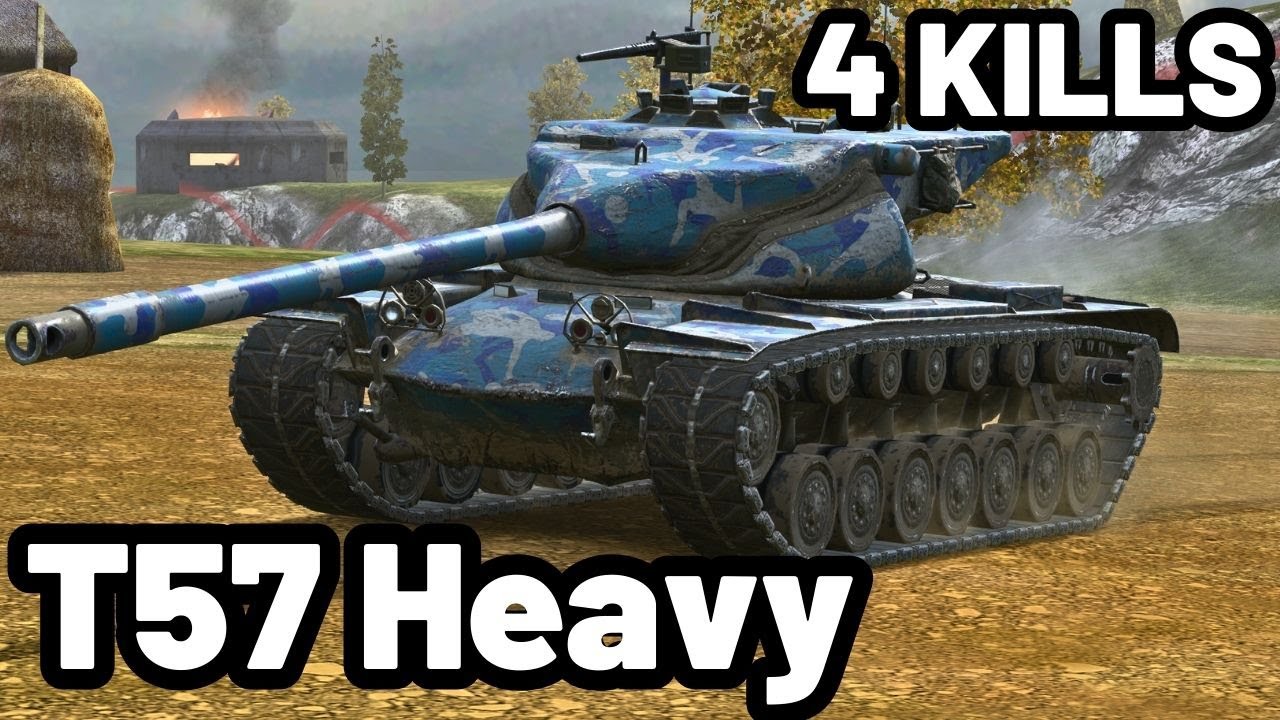 T57 Heavy |  7.8K DAMAGE | 4 KILLS | WOT Blitz Pro Replays