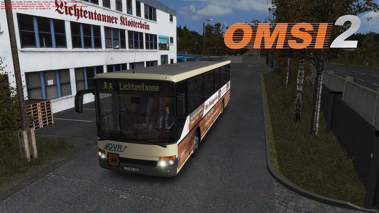 [S315UL Euro2] THÜRINGER WALD| Line 731 Wurzbach ⇒ Lichtentanne (via Cursdorf)  [OMSI2]