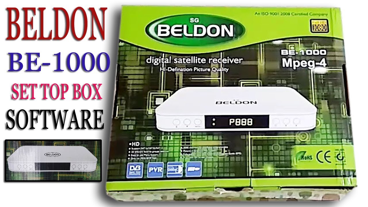 BELDON BE-1000 Set Top Box Software Upgrade