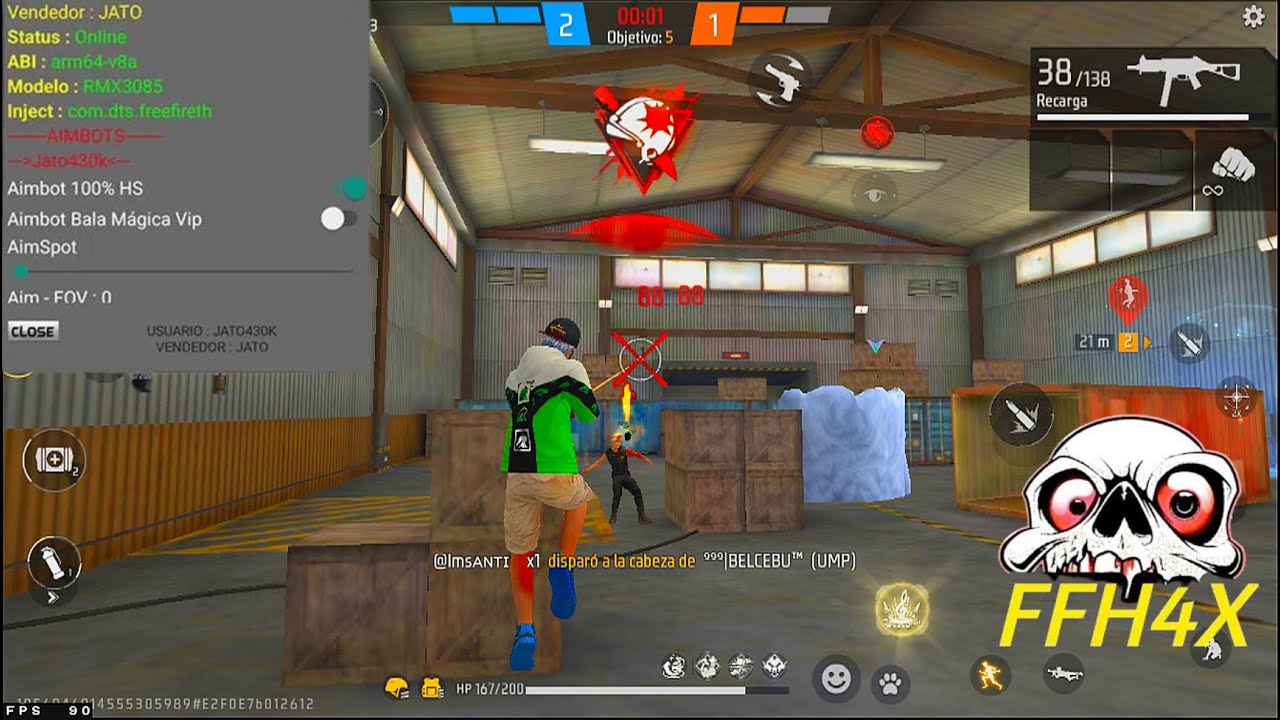FREE FIRE LENOVO LEGION 5 PRO RTX 3060 BLUESTACKS 4.240