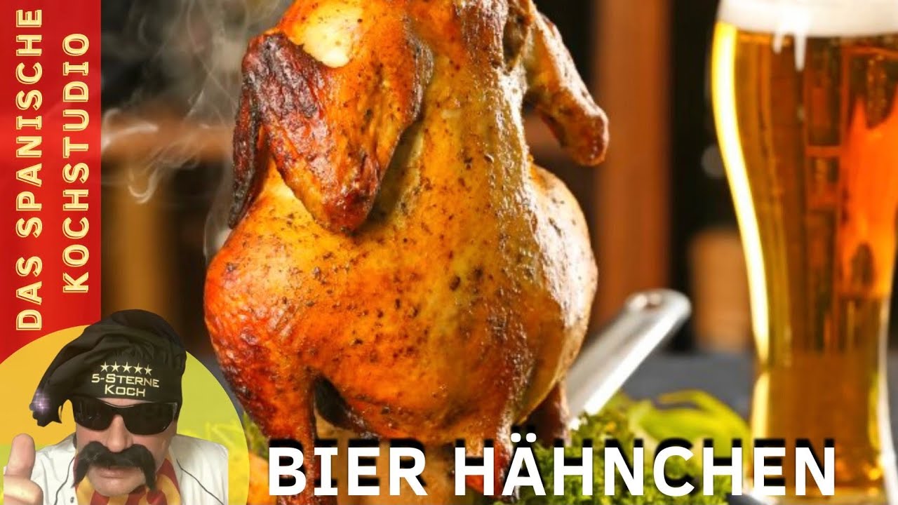 Bier Hähnchen aus dem Backofen | Bierdosen Hähnchen