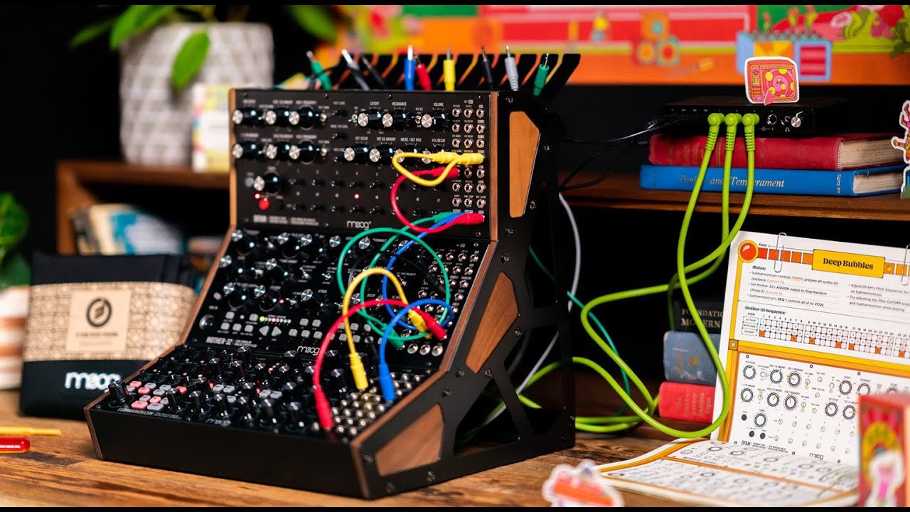 AmbionicA Moog Subharmonicon DFAM Mother 32 Ableton Live Jam Session - Eventide, UAD & Waves plugins