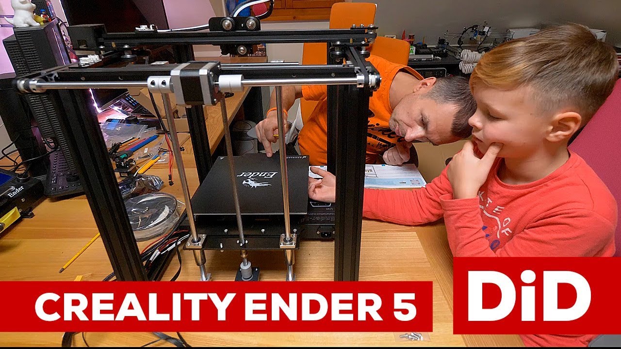 826. Druk 3D: Creality Ender 5 - montaż i pierwszy wydruk