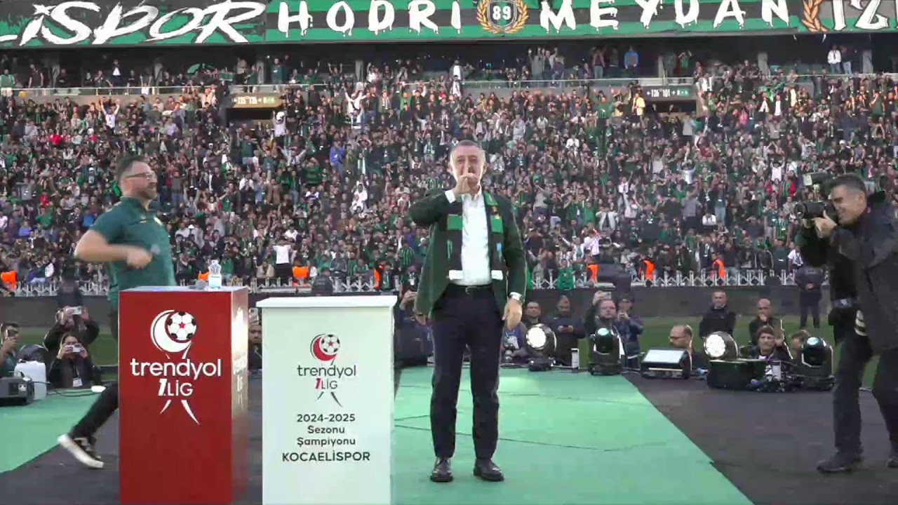 Kocaelispor Şampiyonluk Kutlaması