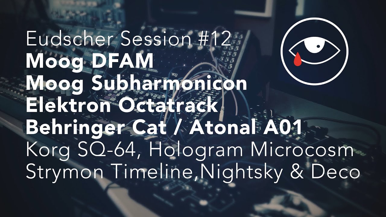 Sunday Session #12: Subharmonicon + Dfam + Octatrack  + Cat + SQ-64 + Atonal A01