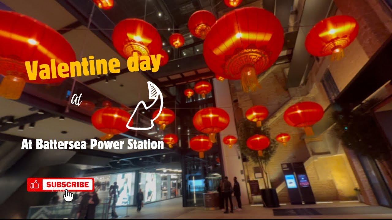 A Perfect Day in London 🇬🇧 | Weather, Momos & Valentine’s Vibes at Battersea Power Station#vlogs 