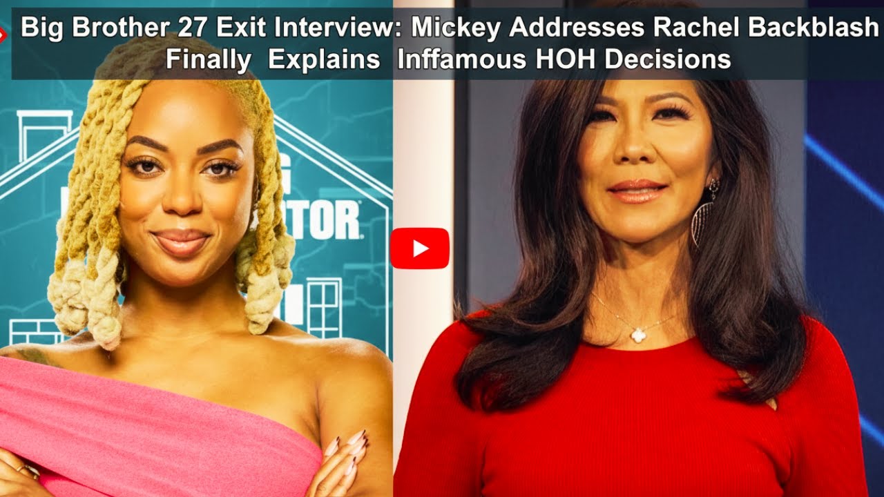 Big Brother 27 Exit Interview: Mickey Finally Explains the Controversial HOH and Rachel Comments !