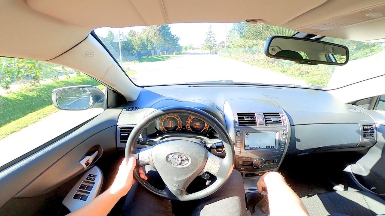 Toyota Corolla E15 1.6 VVTI 124HP Manual 2007 - POV TEST DRIVE
