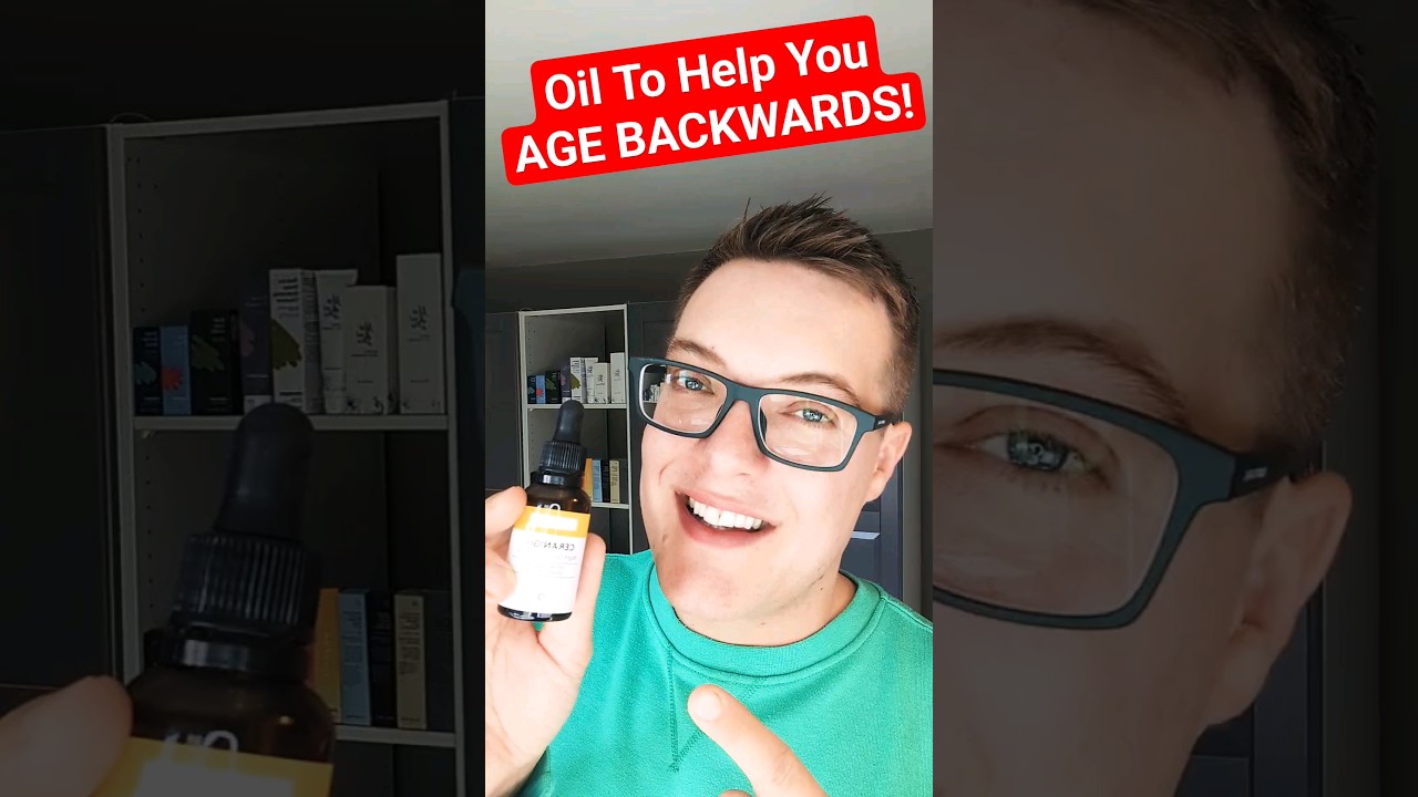 AGE IN REVERSE - Lets Test The FaceTheory Ceranight Oil #shorts