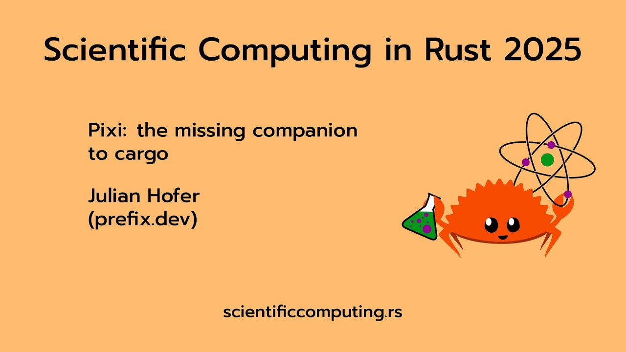 Julian Hofer - Pixi: the missing companion to cargo