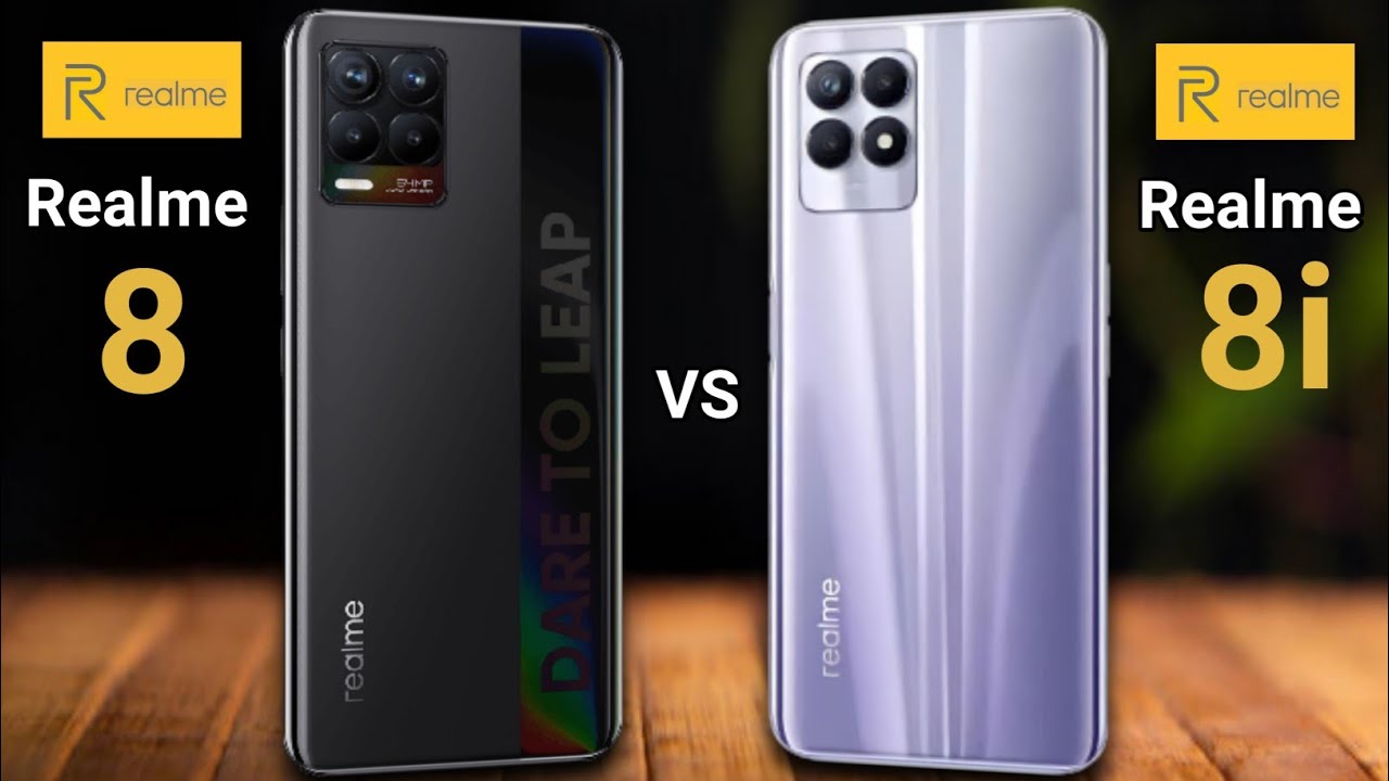 REALME 8 vs REALME 8i | Rekomendasi, Comparasi, harga dan spesifkasi