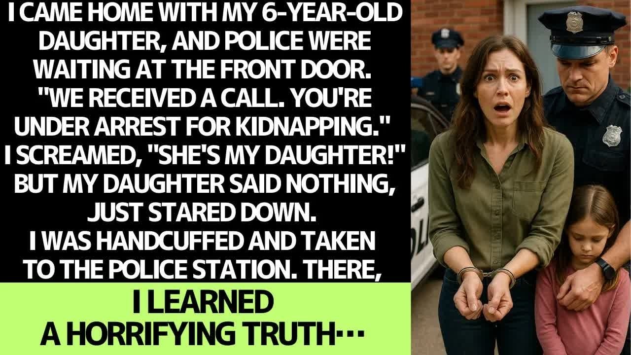 I was arrested at my door for kidnapping my own 6 year old daughter