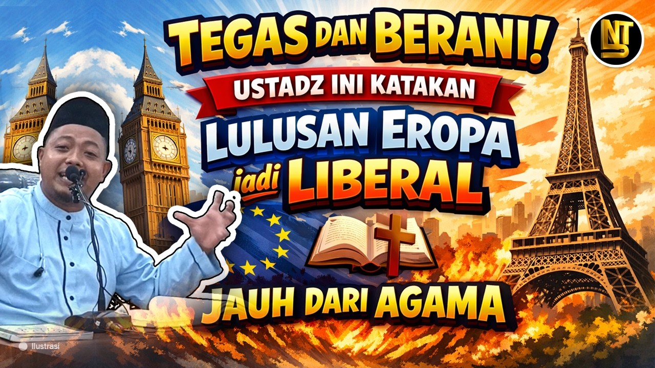 🔴 Tegas dan Berani Ustadz Ini Katakan Lulusan Eropa jadi Liberal Jauh Dari Agama | Ust M. Ridwan