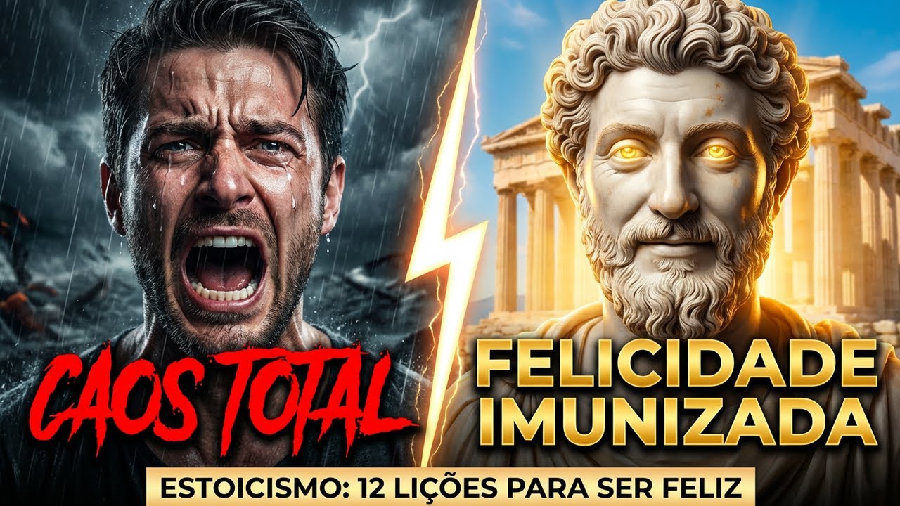 ESTOICISMO: 12 Lições para ser FELIZ em qualquer situação