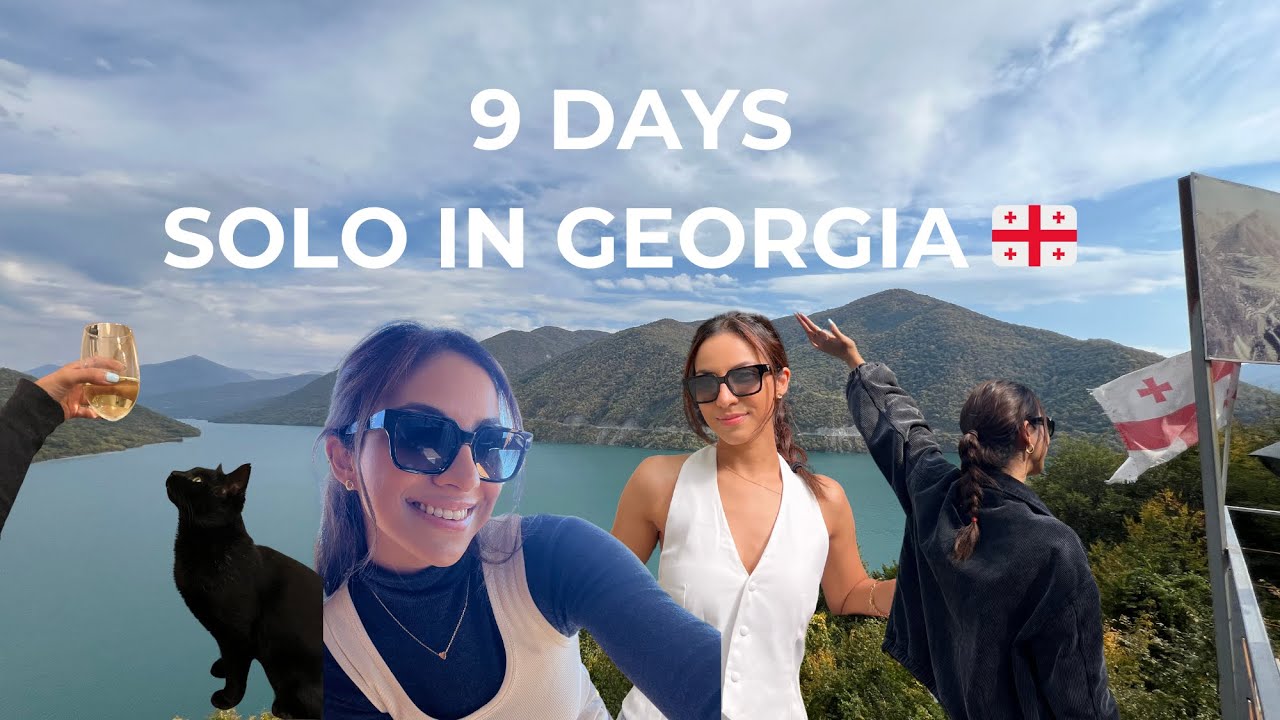 First Solo Travel as a Brown Girl in Georgia 🇬🇪 | From Nervous to Confident!