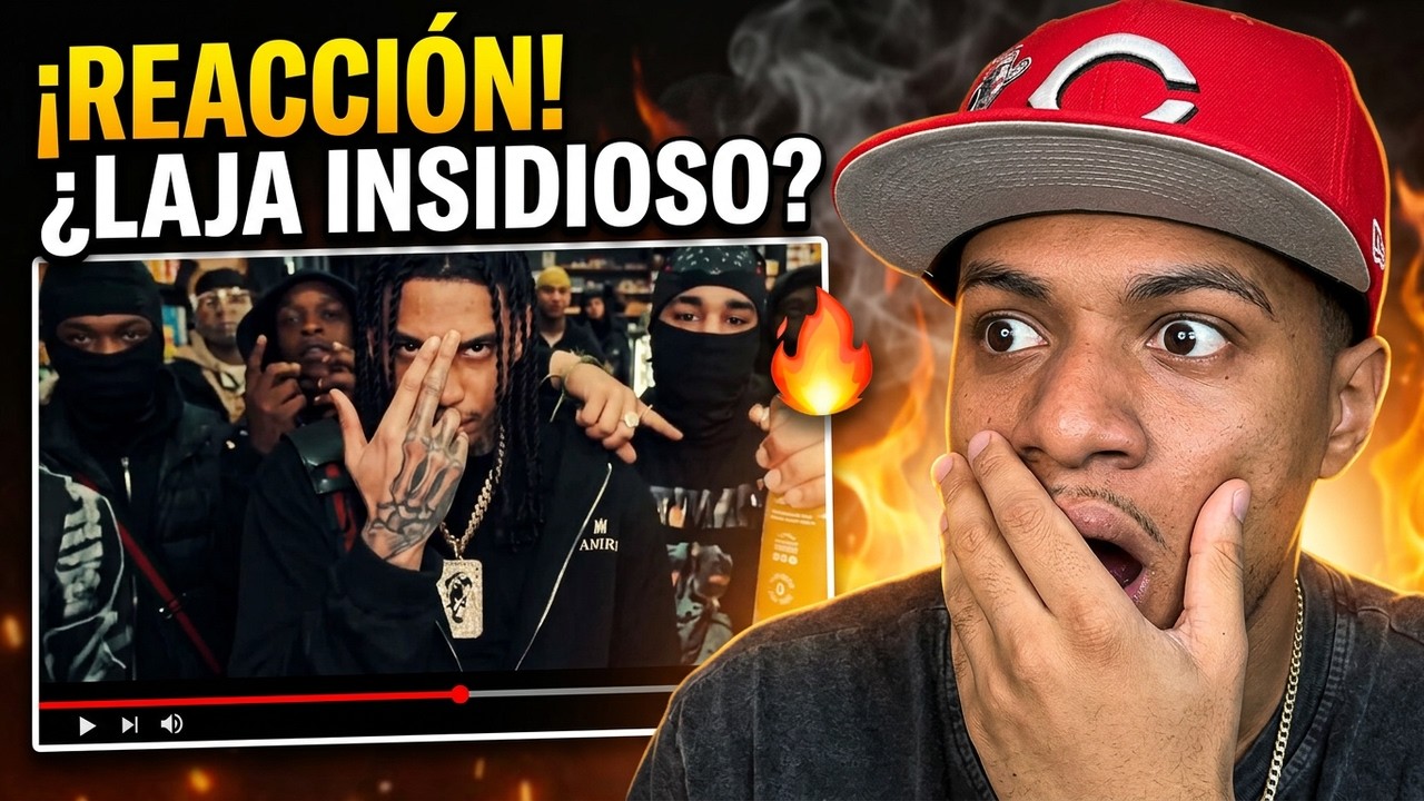 LAJA - INSIDIOSO (Video Oficial) Shot.by‪‪@checkthefootage‬ #spanishdrill REACCION