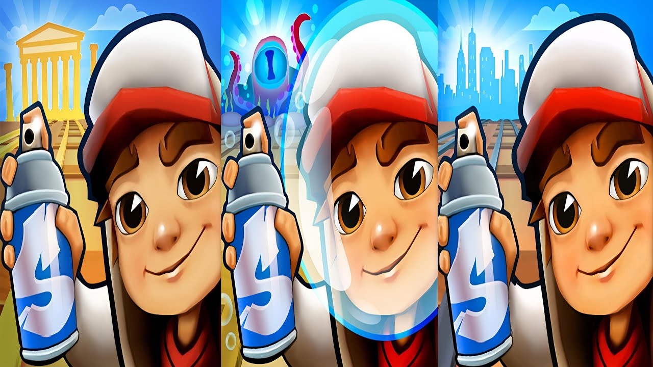 Subway Surfers : Underwater 2023 🆚 Greece 2022 🆚 Berlin 2021