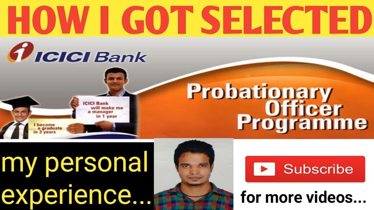 ICICI BANK PO PROGRAMME || HOW TO GET SELECTED IN ICICI BANK PO PROGRAMME || MY PERSONAL EXPERIENCE