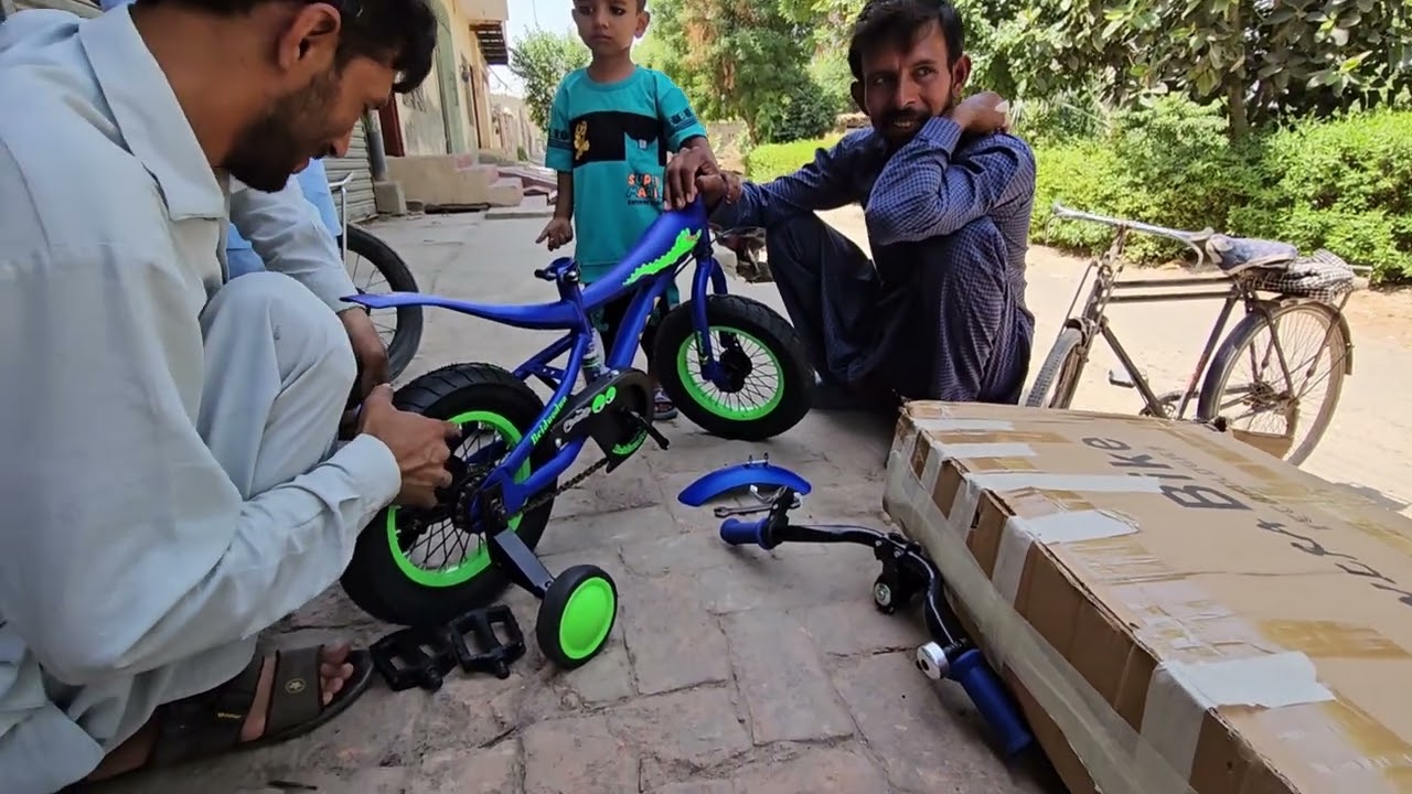Try cycling Surprise to M.Meesam ,Surprise to Sweet Son Try cycling 🚲