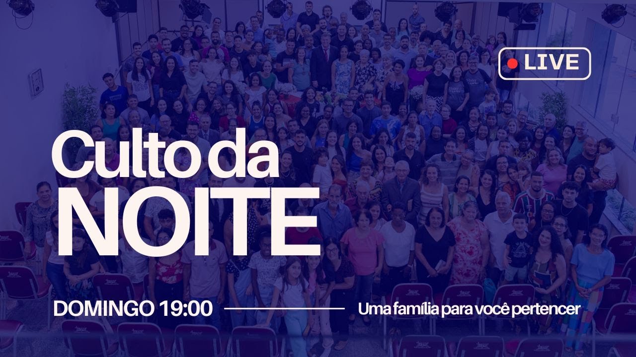 Culto de domingo | Noite | 01/02/2026