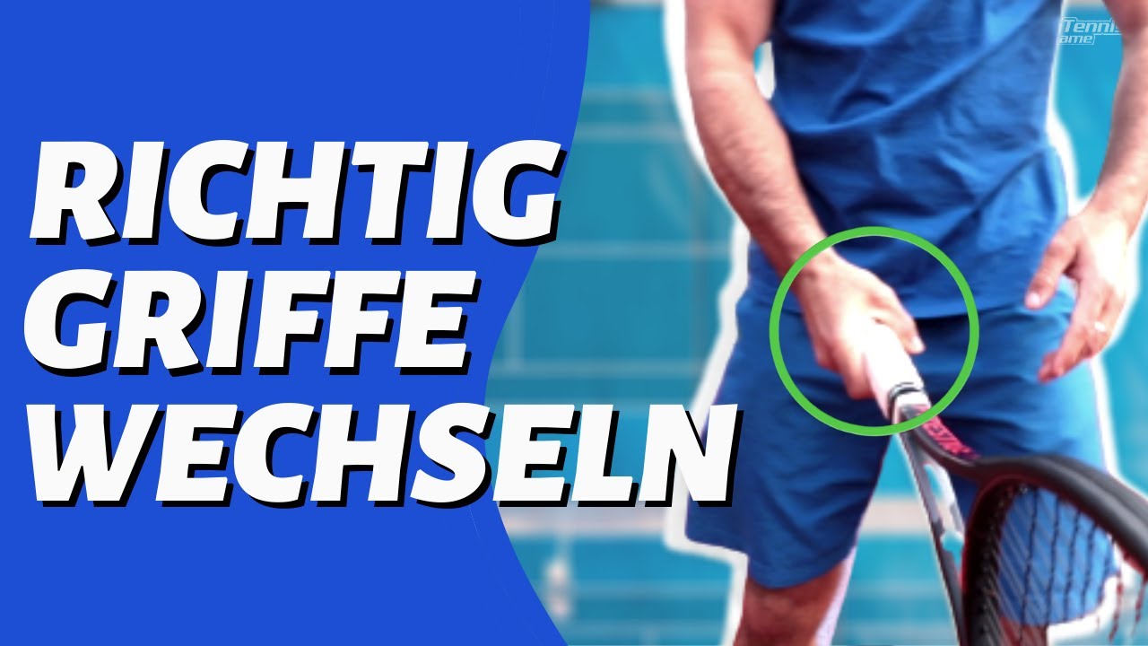 Schnelle Griffwechsel Vorhand Rückhand | MeinTennisGame.de