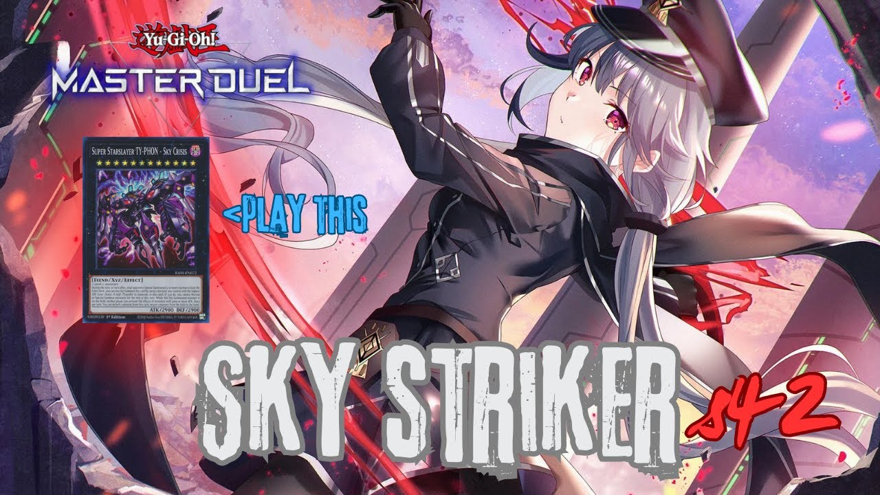 Sky Striker - Season 42 Ranked Gameplay [Yu-Gi-Oh! Master Duel]