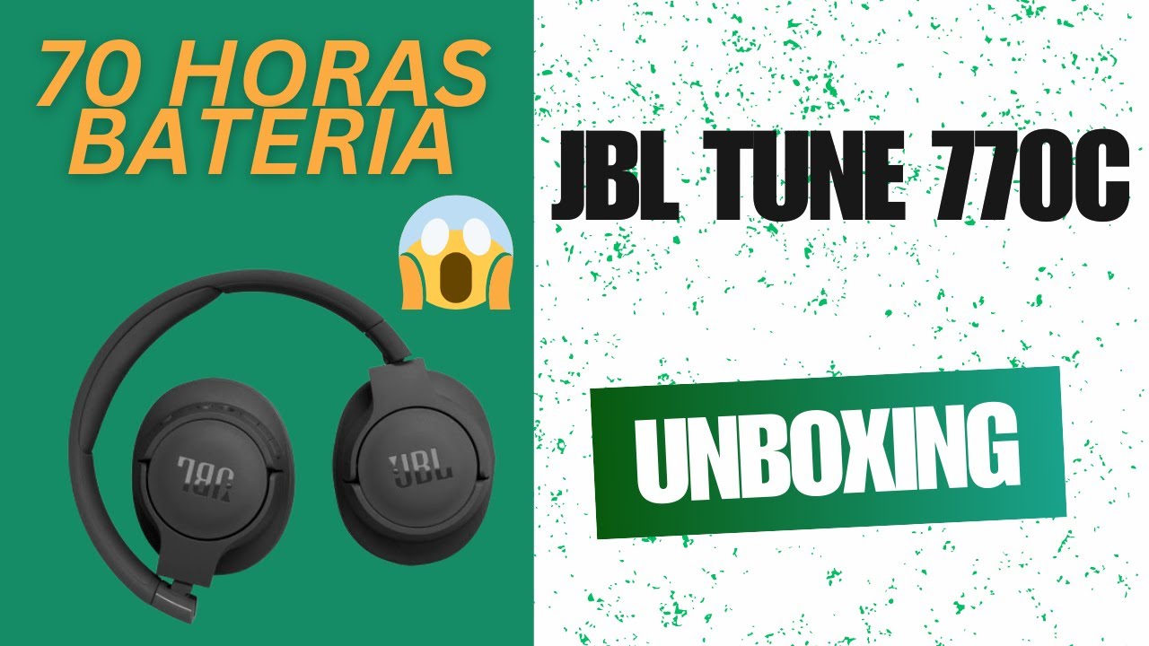 Unboxing Fone JBL TUNE 770NC