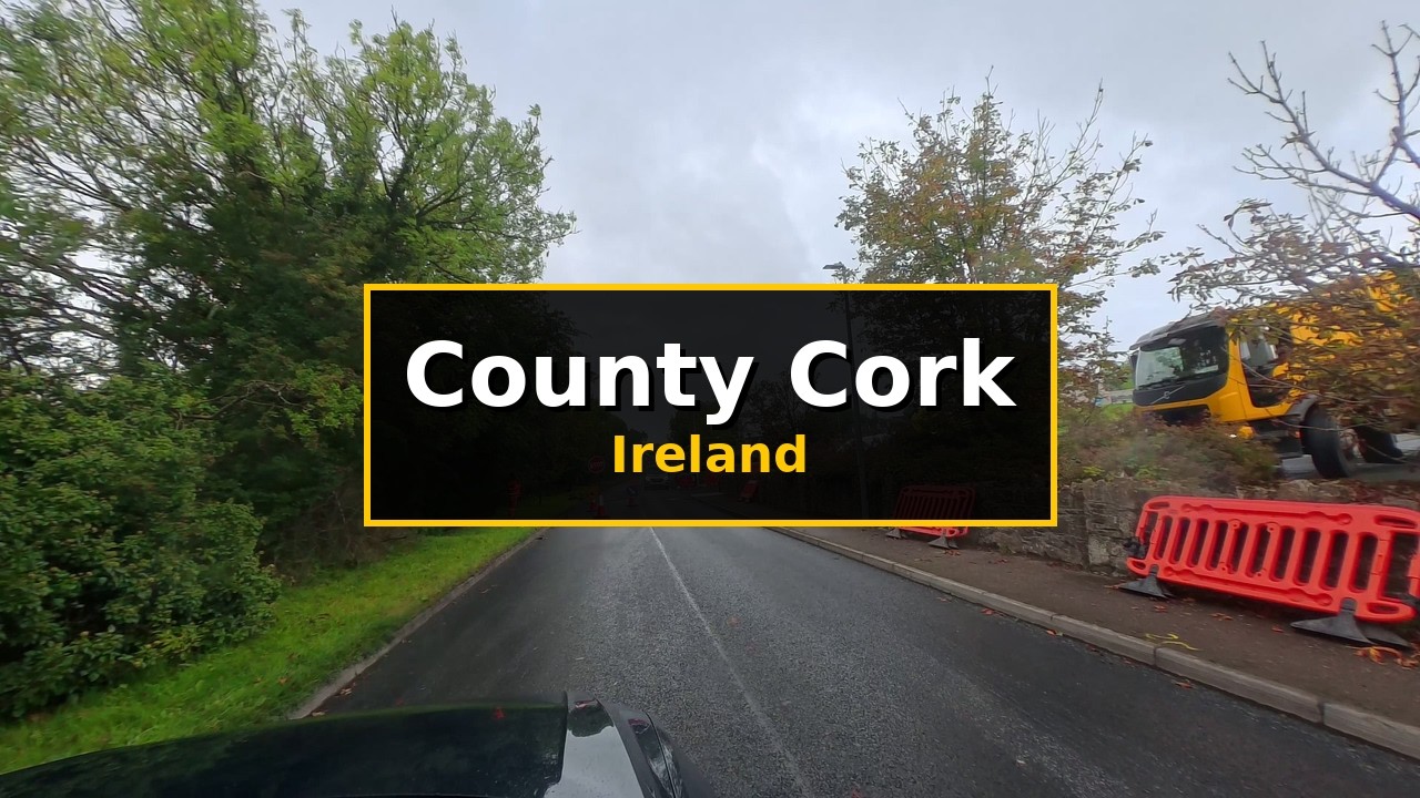 Pov Drive Through County Cork, Ireland: Full Drive