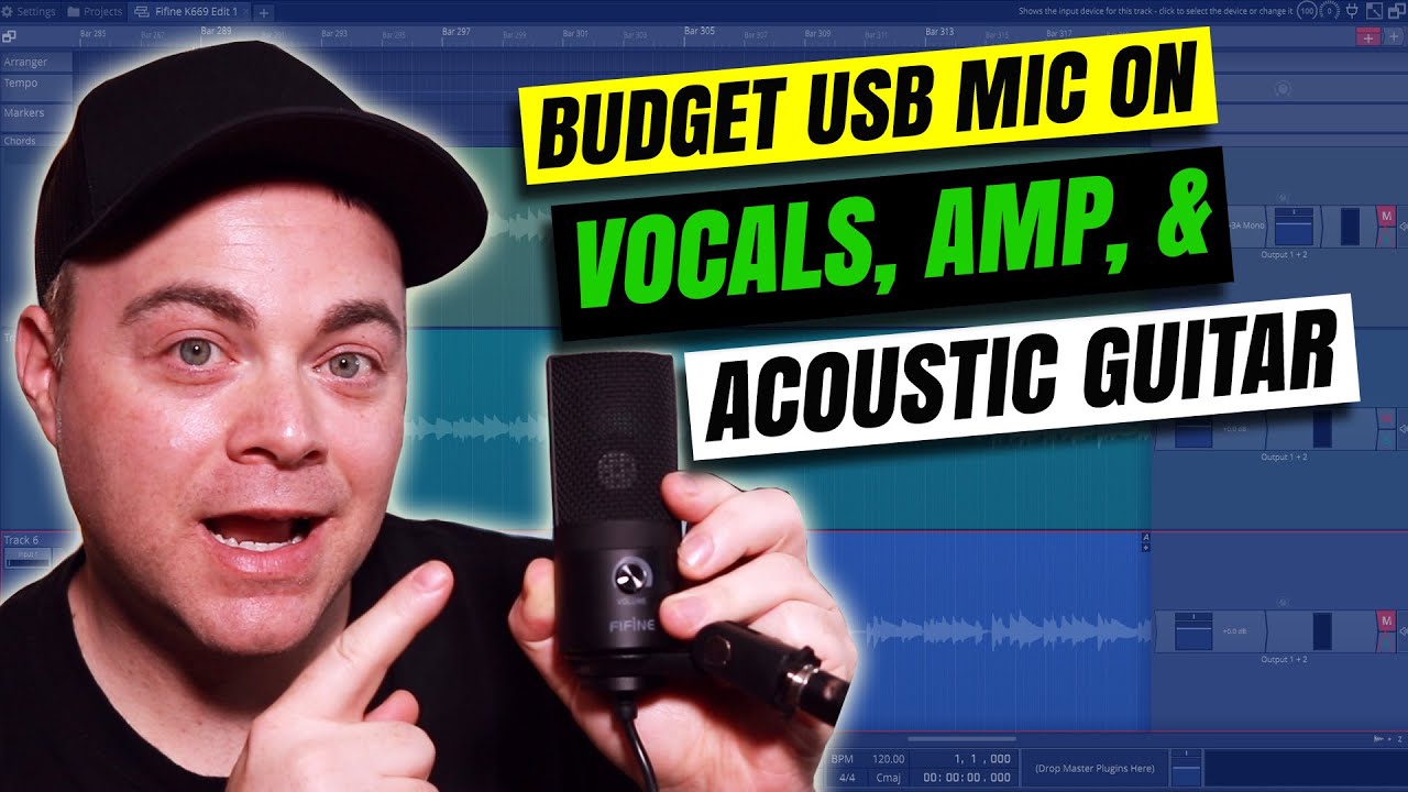Fifine K669 Review on Vocals & Guitar