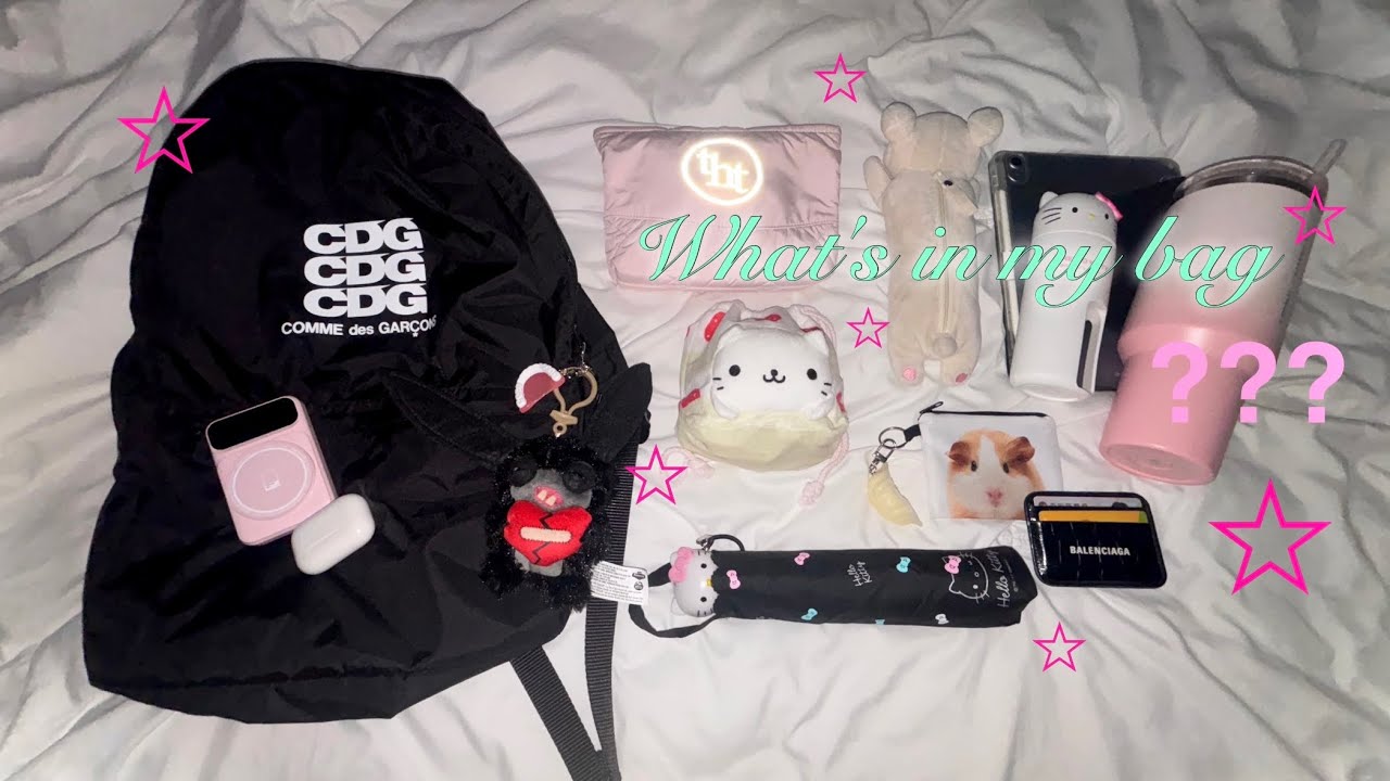 고3 왓츠인마이백 | what's in my bag | 학교&학생 백팩 | school backpack 