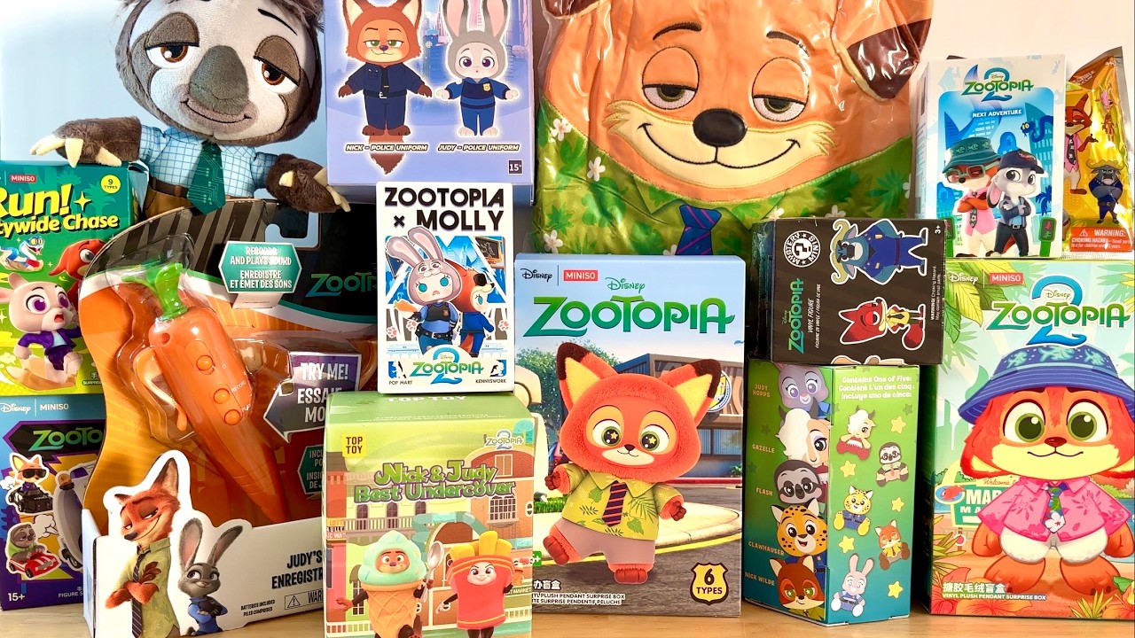 Zootopia 2 toy unboxing Bundle Opening