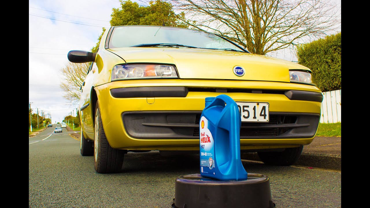 Simple how to: Fiat Punto oil & filter change (service)