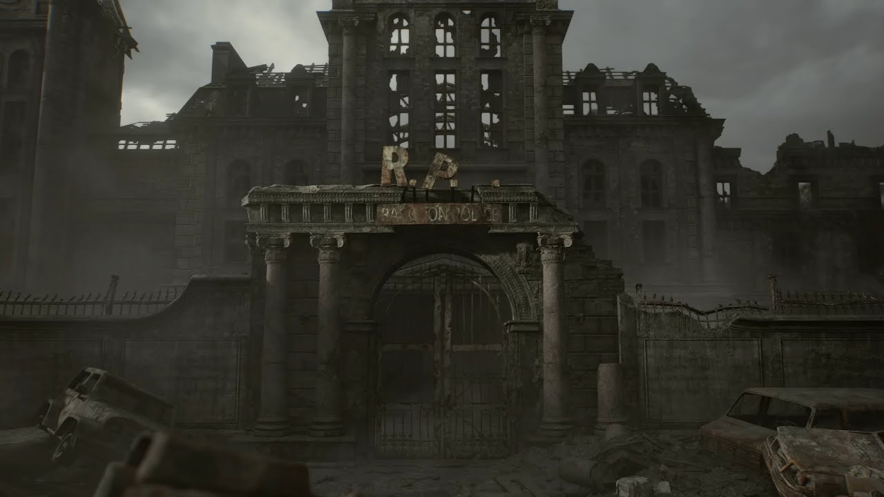 Resident evil ambiance: raccoon city police station relaxing sounds to sleep to 