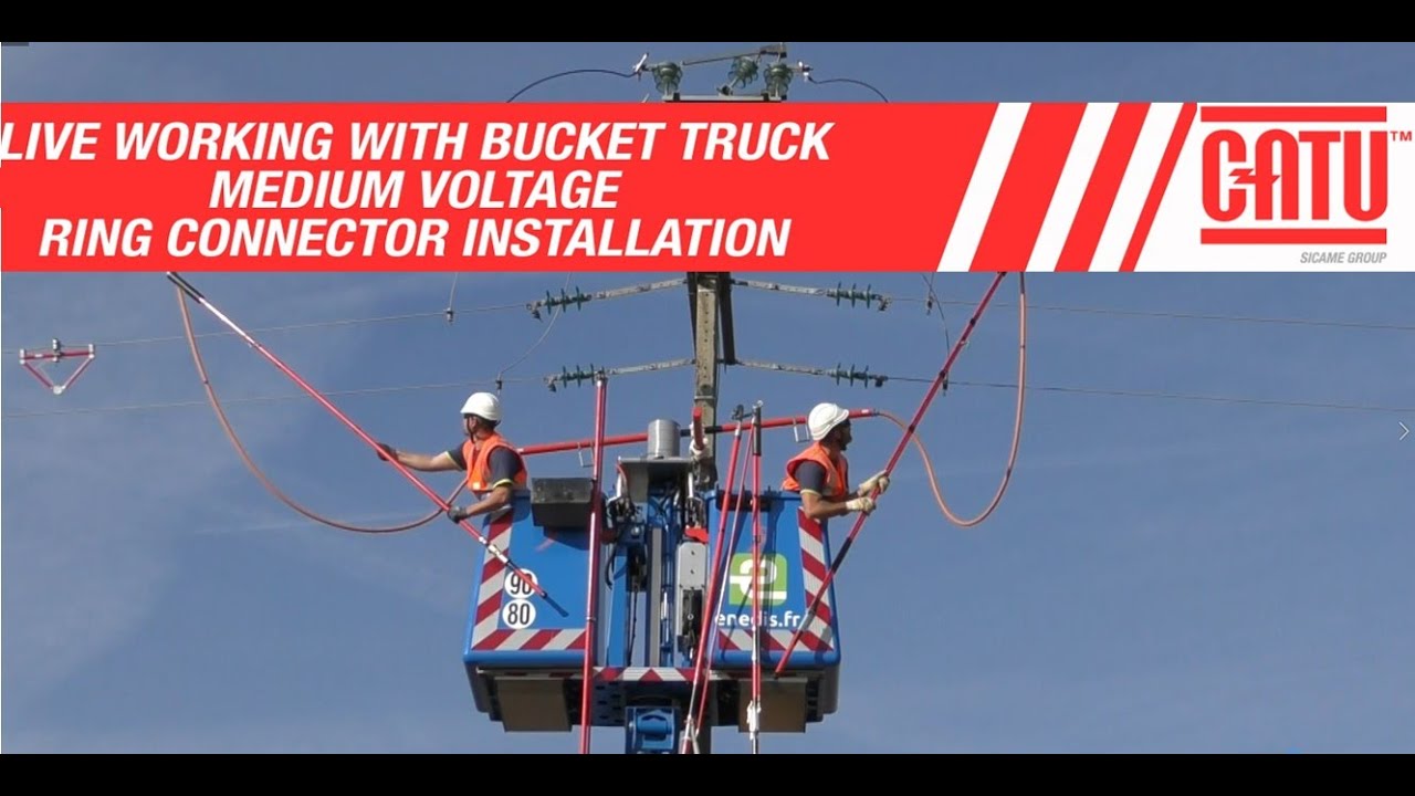 CATU LIVE WORKING OPERATIONS IN MEDIUM VOLTAGE