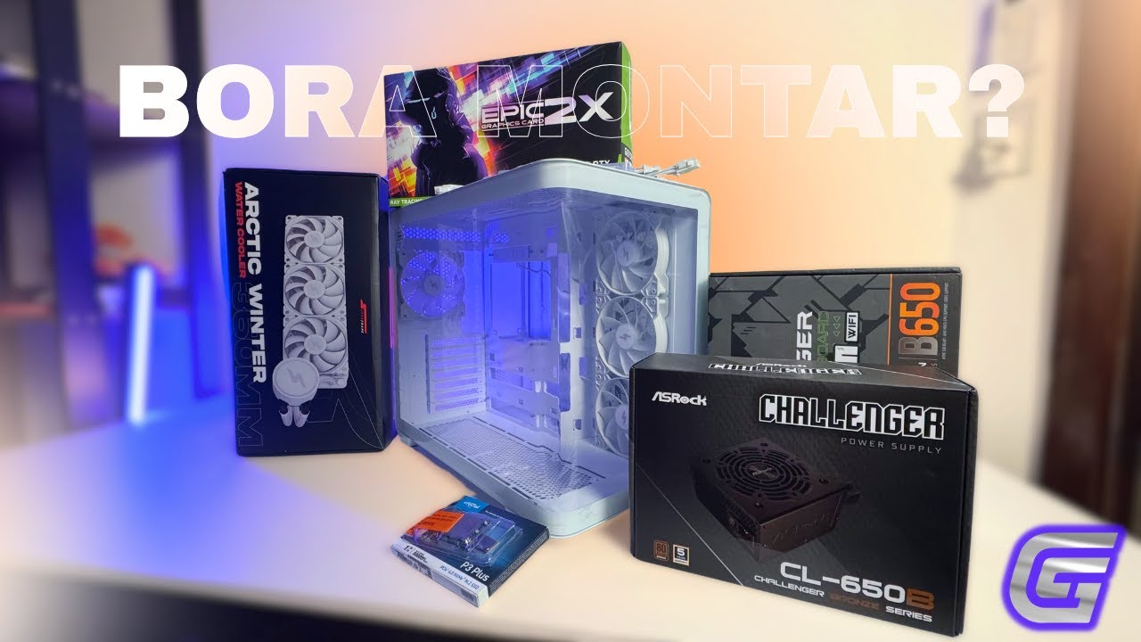 GUIA - MONTANDO UM PC AM5 DE R$3500 PASSO A PASSO EM 2025