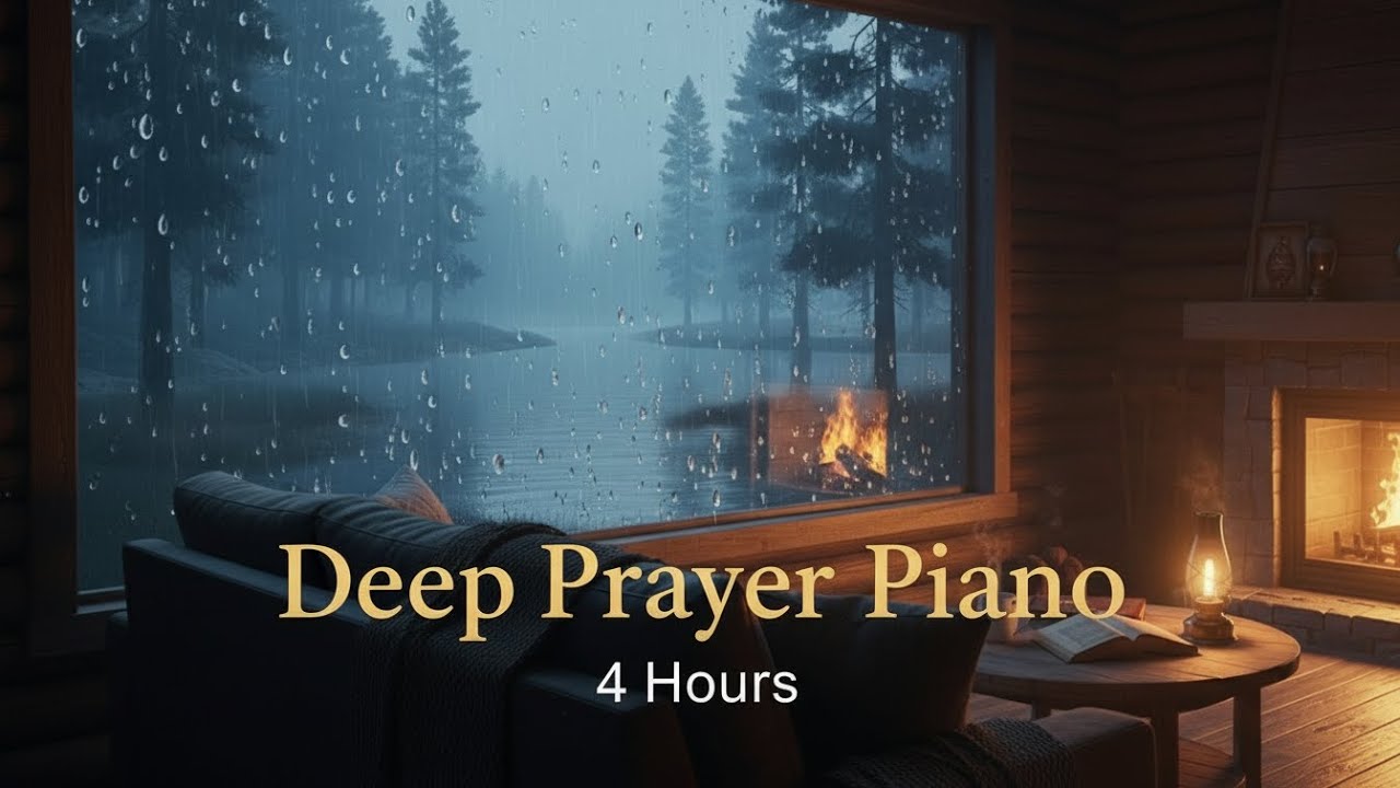 4 Hours of Soft Piano for Prayer & Deep Peace | Worship Ambience