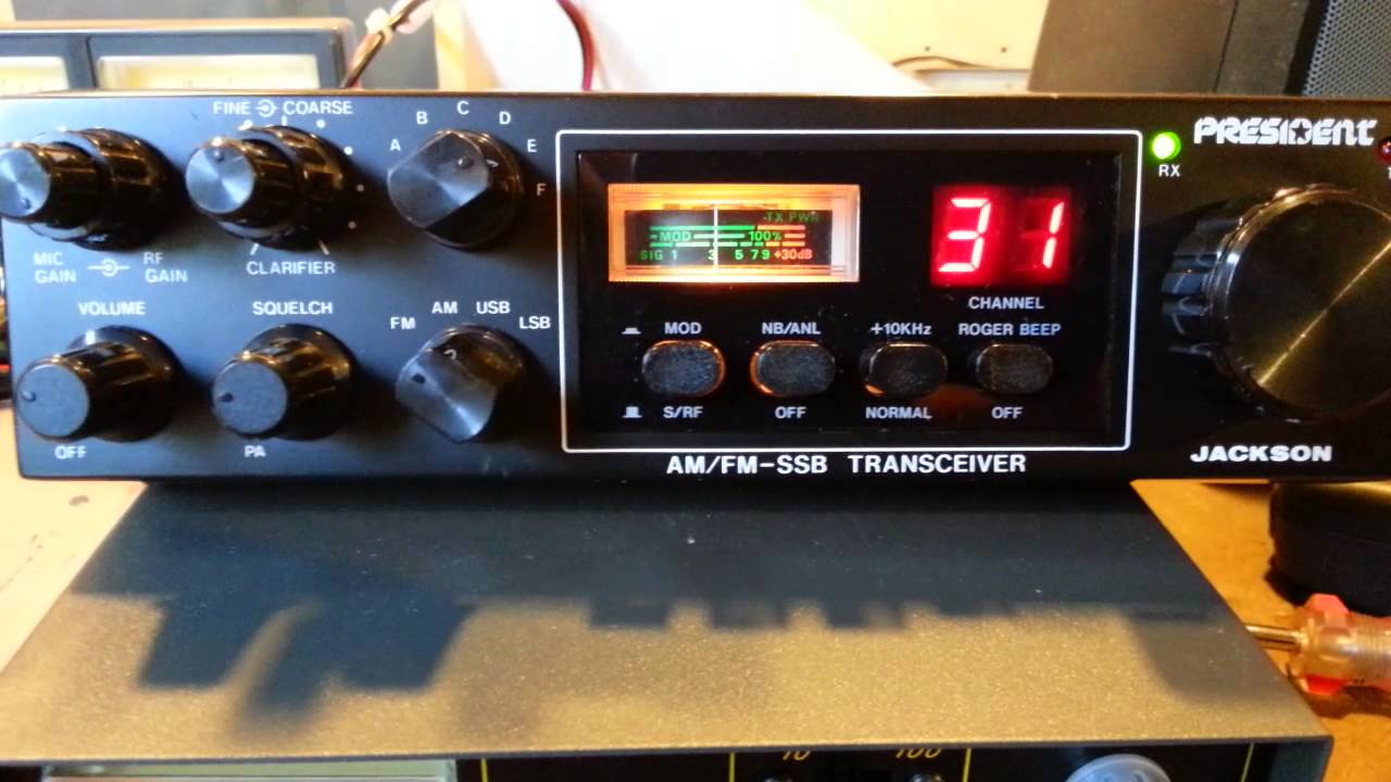 First DX with President Jackson 11m Radio