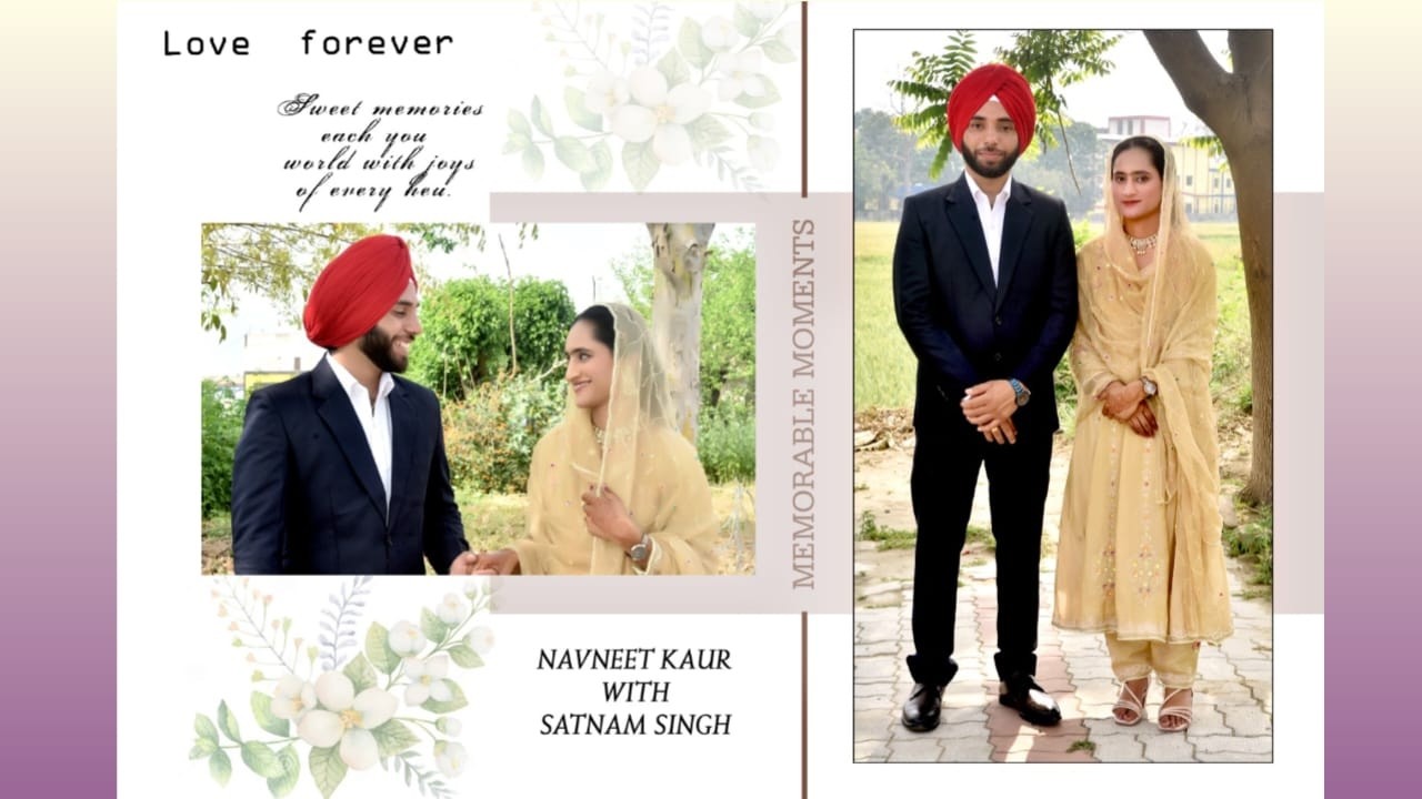 SHAGUN CEREMONY Navneet Kaur Weds Satnam Singh Live by Raju Studio Bolewal