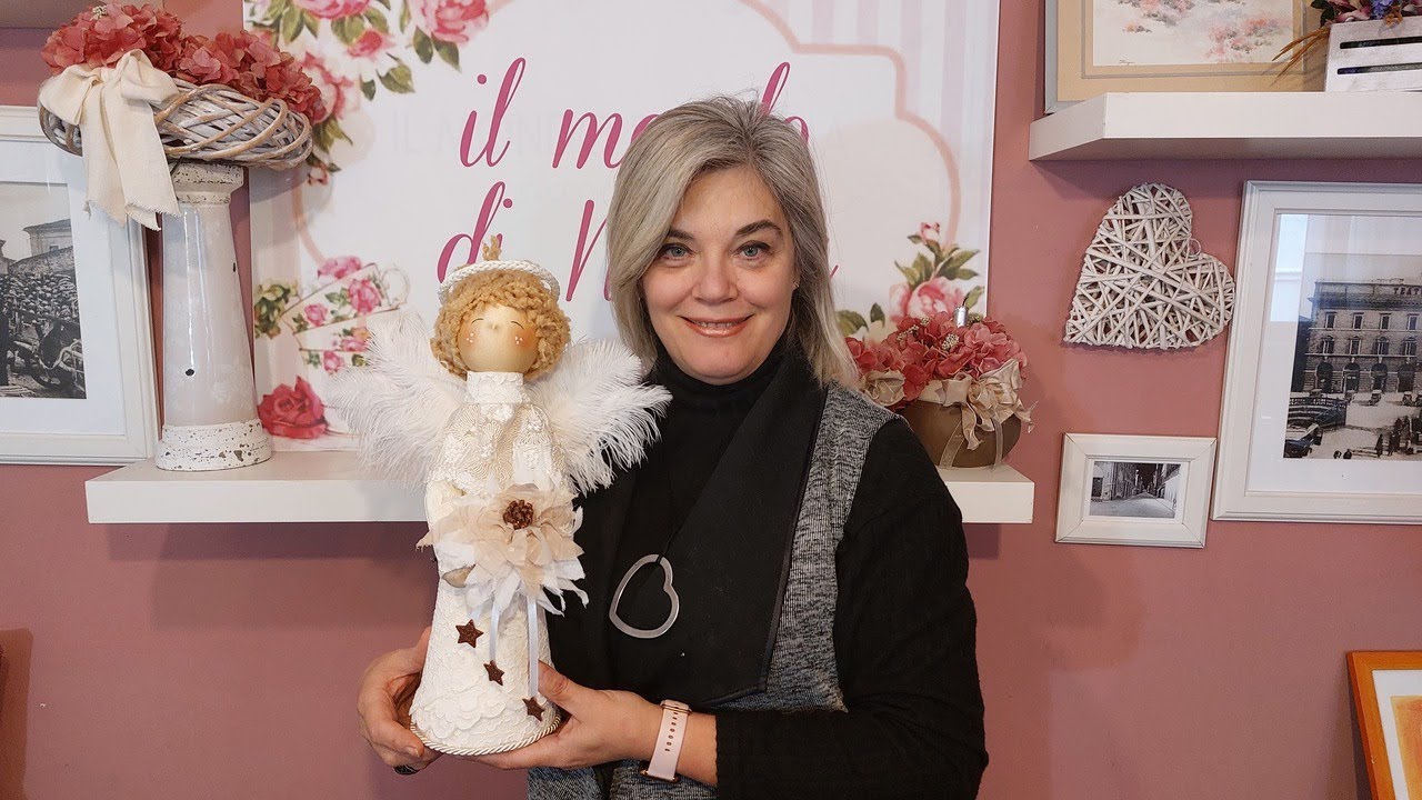 Come fare un angelo di Natale 2023. 😇🥰🎄