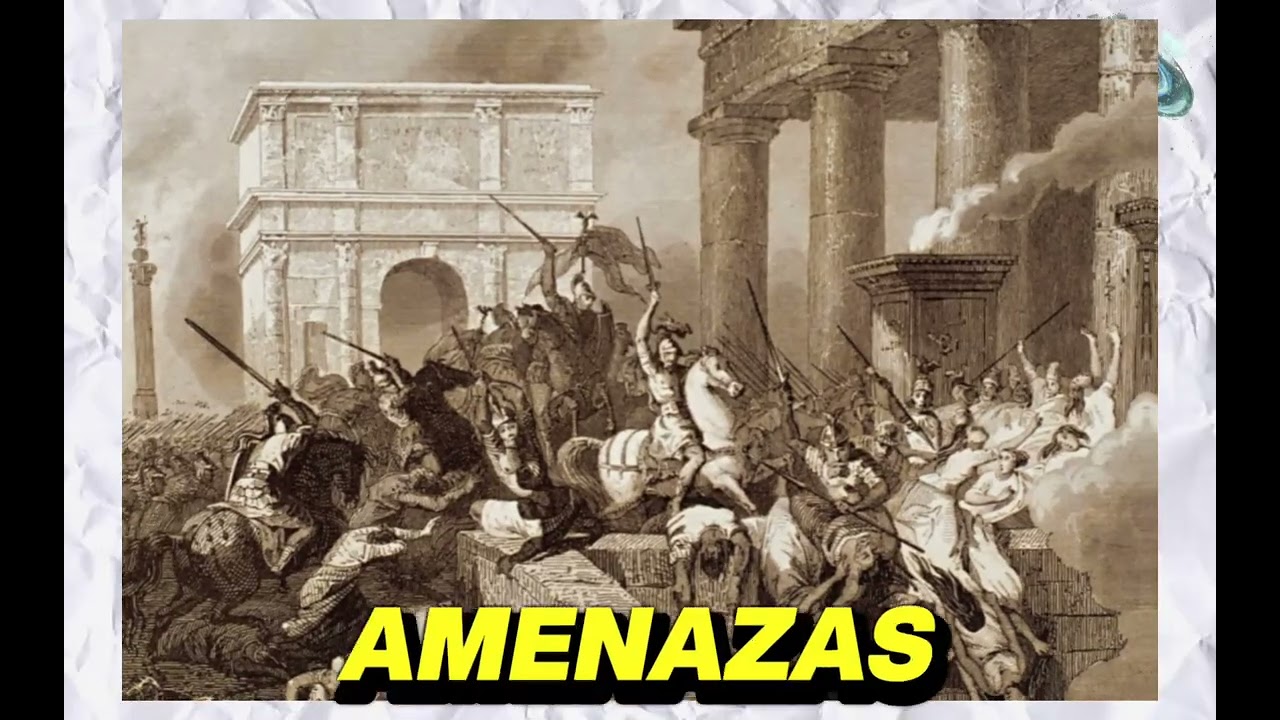 La caída del imperio romano de occidente, explicación epica 🍷