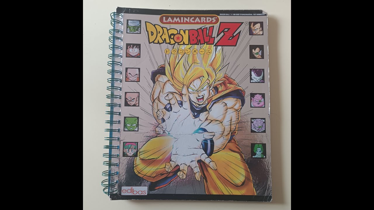 Dragon Ball Z lamincards serie argento album completo
