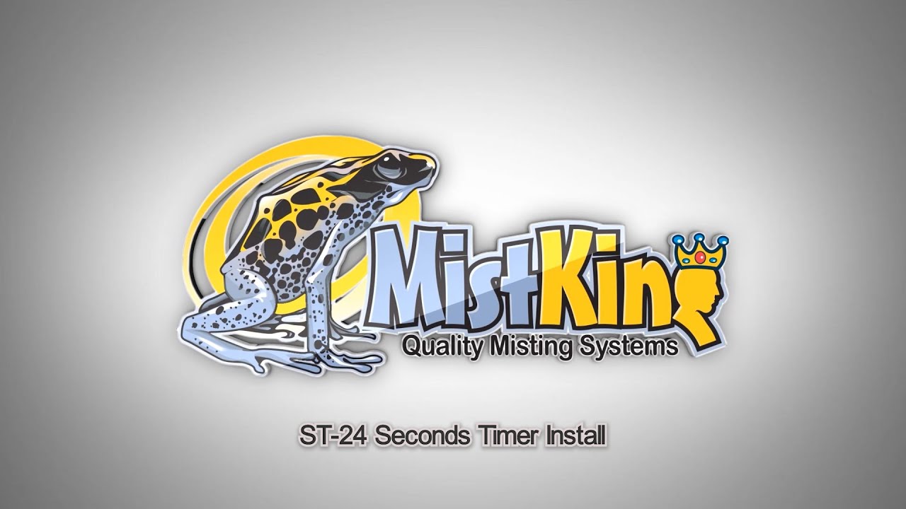 How to Program a MistKing ST-24 Seconds Timer