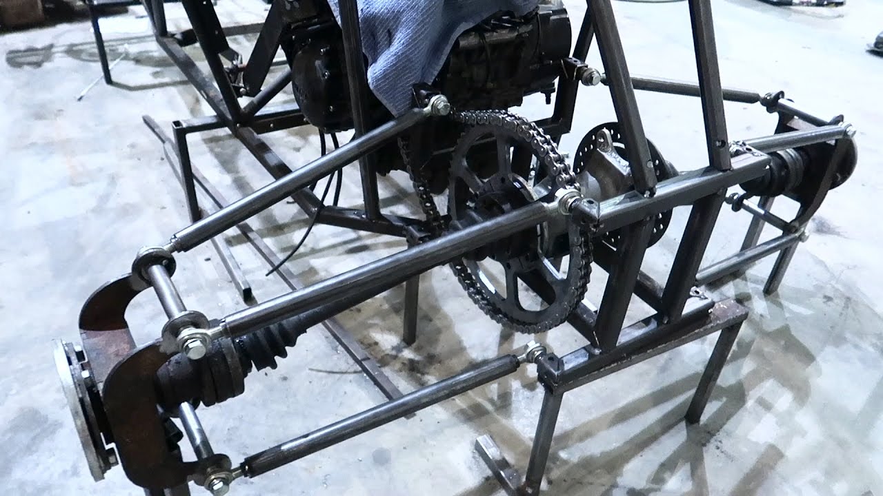 Crosskart Project - Rear frame and A-Arms