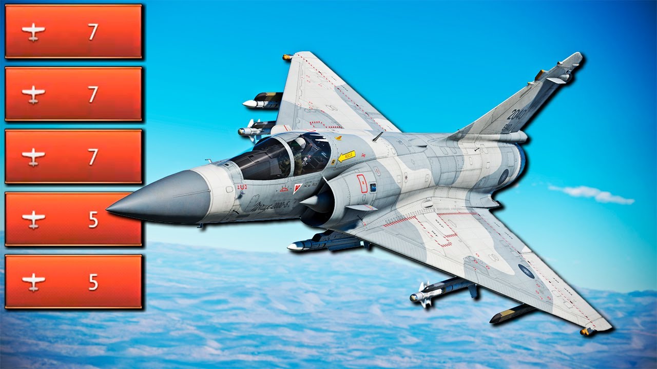 Never Enter Short Range Combat with This Aircraft | Mirage 2000-5Ei