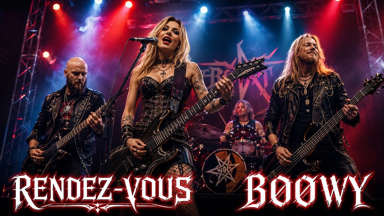 BOØWY　“ RENDEZ-VOUS “　 欧州？メタル女子が歌うボウイ｜Hard Rock Metal (Female Vocal) ver.  AICO