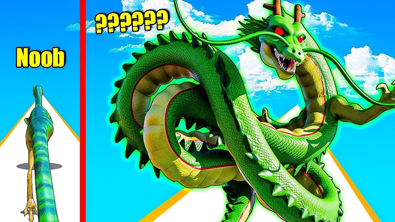 Эволюция динозавров непредсказуемым образом в Dino Evolution Run 3D