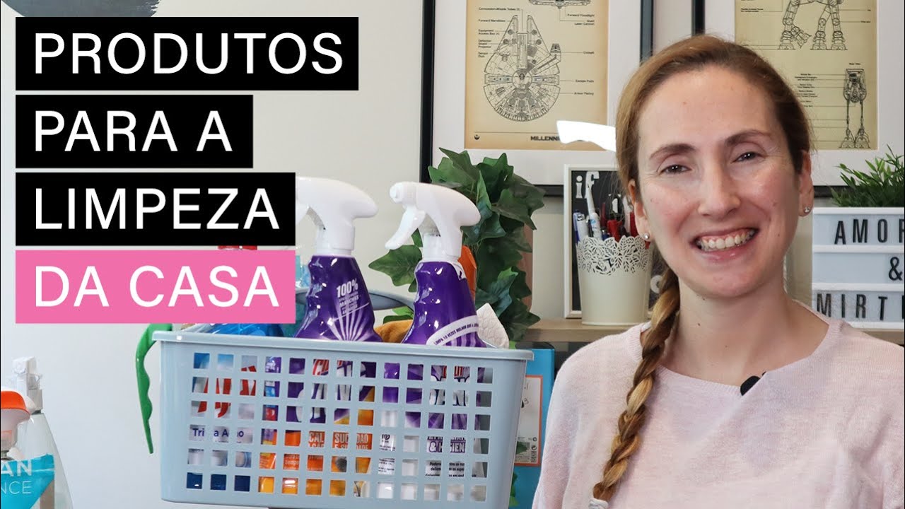 Produtos que uso para a limpeza da casa 🧹