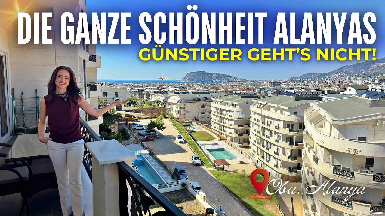 VERKAUFT!! GÜNSTIGER GEHT'S EINFACH NICHT! PANORAMABLICK ÜBER ALANYA VON EINER TRAUMWOHNUNG AUS